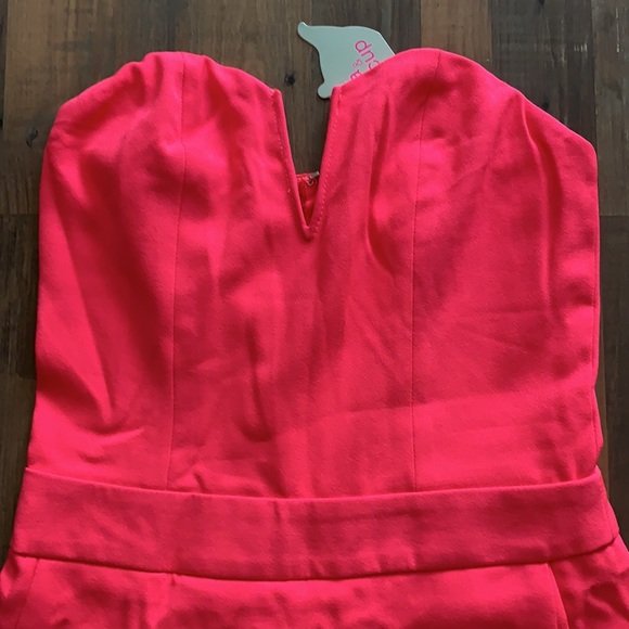 hot pink romper - Picture 5 of 7